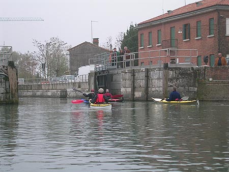 Die Schleuse von Portegrandi