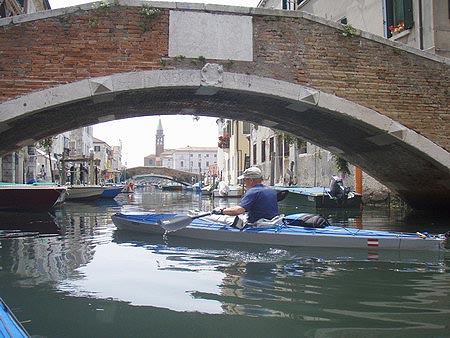  Kanal ins Zentrum von Chioggia