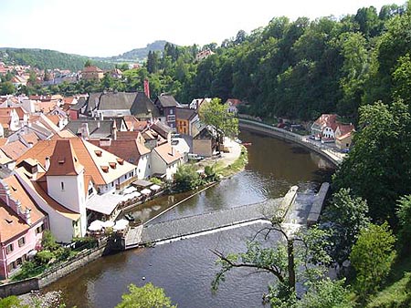 Die Moldau in Krumau
